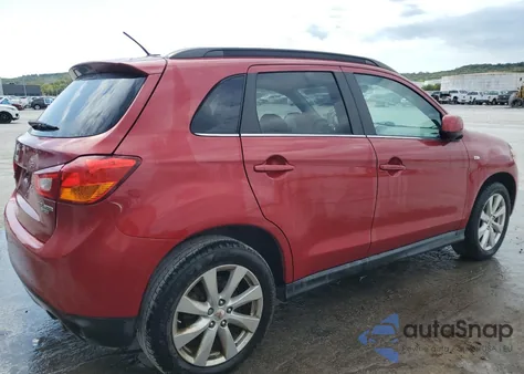 2014 Mitsubishi Outlander Sport Se from USA, damaged, VIN 4A4AR4AU5EE020668